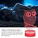 3D Night Light for Kids,3 in 1 Illusion Lamp for Home Decoration,3D Optical Illusion LED Lamps with Remote Control Bedroom Decorations Birthday,Christmas Gift Ideas for Girls Teen– Owl/Bear/Unicorn