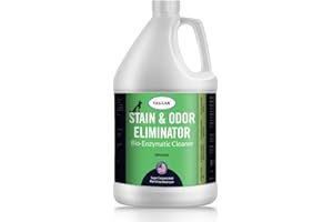 GELEAN Strong Stain & Odor Eliminator - Cats & Dog Enzymatic Urine Destroyer -MADE IN USA- Fresh Scent Multi-Purpose Pet Stain Remover for Floors, Carpet, Bathrooms, Drains & Trash Deodorizer cleaner, 128oz