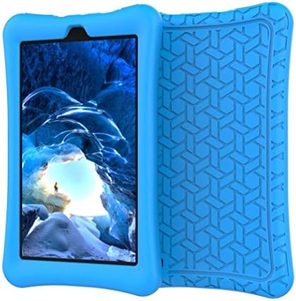Kid-Proof Case for Amazon Kindle Fire HD 7 Tablet Silicone Case Cover (7th Generation, 2017 Release)