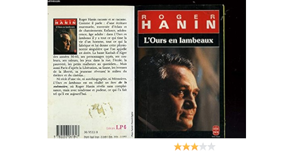 L Ours En Lambeaux Amazon Com Books