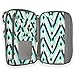 KAVU Go Time Bi-Fold Clutch Wallet with Crossbody Rope Strap - Delicate Deco