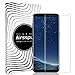 Samsung Galaxy S8 Screen Protector,Airsspu Tempered Glass 3D Touch Compatible,9H Hardness,Bubble