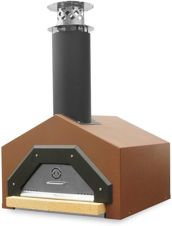 Chicago Brick Oven Americano Terra Cotta Counter Top Wood Burning Pizza Oven by