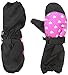 Nolan Gloves Big Girls' Chloe Heart Ski Mittens with Long Cuff