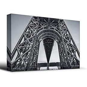 Stark Black and White Geometric Bridge Architecture