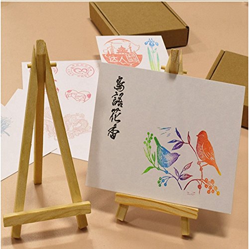 image for Unknown 916cm Mini Wood Artist Easel Wedding Table Calendar Number Pla