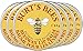 Burt's Bees Beeswax Lip Balm Tin, 8.5 grams (Pack of 6)