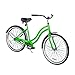 COEWSKE 26″ Single Speed Men Women’s Beach Cruiser Bicycle (Green)thumb 1
