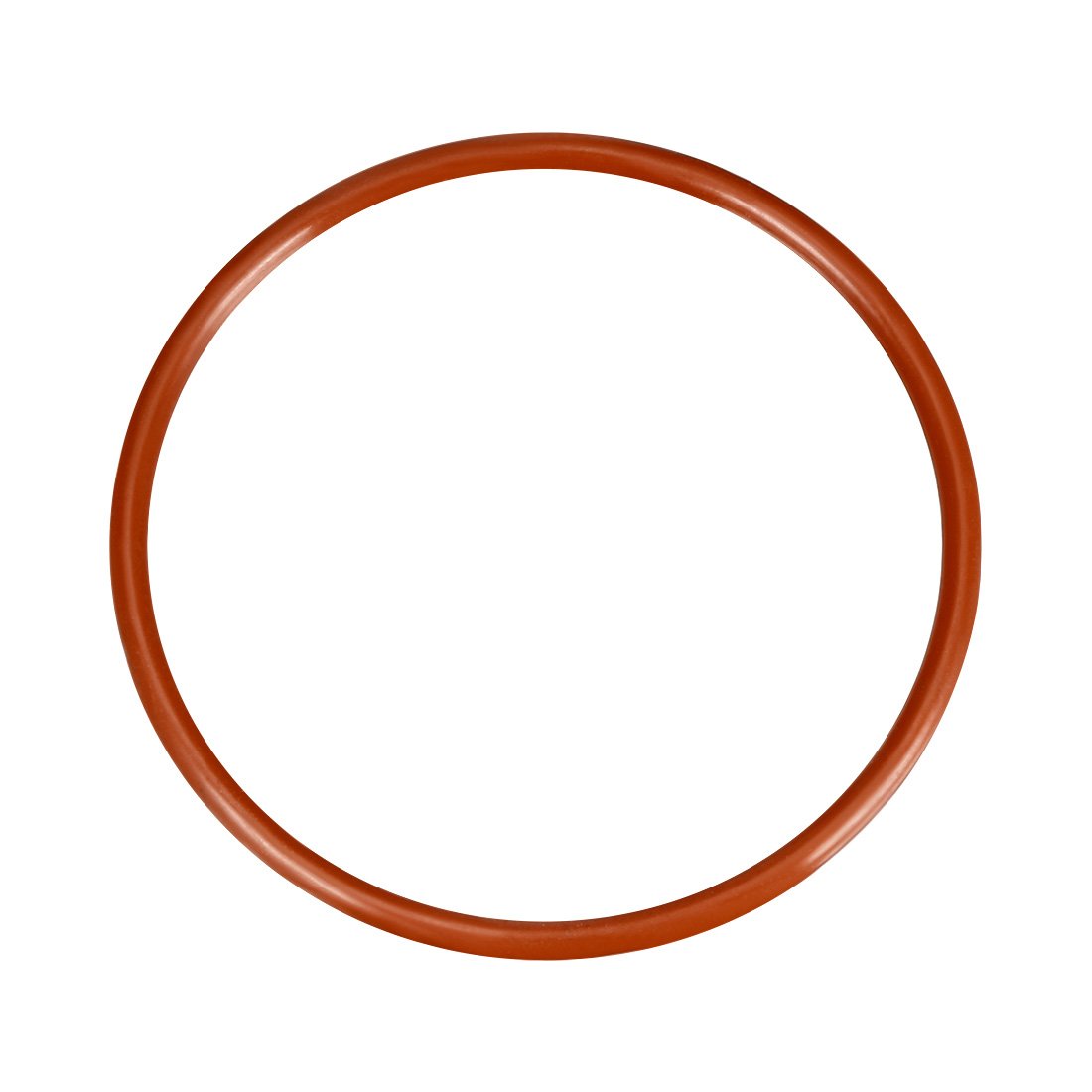 sourcingmap Silicone O-Ring, 80mm OD, 73mm ID, 3.5mm Width, VMQ Seal Rings Gasket, Red