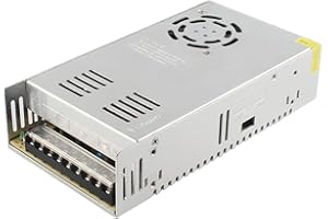 GALYGG 12V 30A Switching Power Supply, 350W LED Driver Universal Regulated Transformer Adapter Converter AC 110V-220V to DC 12V Low Voltage Output for LED Light, Radio, Computer Project