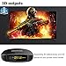 EASYTONE Android 7.1 TV Box,2018 Model Smart TV Box Quad-core/1GB+8GB Supporting 4K (60Hz) Full HD/H.265/2.4G WiFi/HD 2.0 T95D Android Box