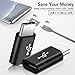 AUSAYE USB Type C Adapter, 4 Pack, USB C to Micro USB Adapter Connector USB C Adapter Fast Charging for Samsung Galaxy S9 S8 S8+ S10 Note 8 9 10,MacBook, for LG V30 G5 G6