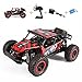 BigSmyo 2.4Ghz 4CH High-Speed Remote Control Truck 1:16 Alloy Shell Monster Truck Off Road RC Car Rock Off-Road Vehicle 1:16 Alloy Shell Monster Truck Rechargeable Buggy Vehicle (Red)