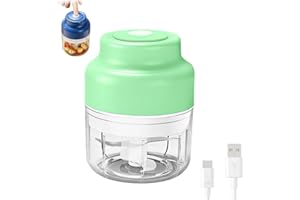 2026 New Electric Garlic Chopper, Mini Portable Veggie Chopper with USB Rechargeable Design, Portable Food Processor for Garl