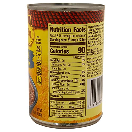 Old El Paso Fat Free Refried Beans, 16 oz. Pricepulse