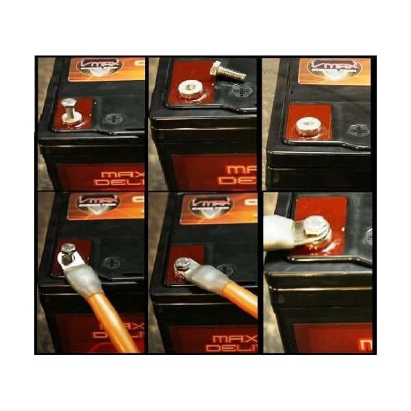 QTY2 VMAX857 AGM Deep Cycle Group U1 Battery Replacement for Electric