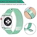 DELELE Compatible for Apple Watch Band 38mm 42mm 40mm 44mm, Milanese Loop Magnetic Metal Replacement Strap with Magnet Lock for Apple iWatch Series 4/3 / 2/1 Women Men (Mint Green, 38mm/40mm)