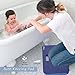 Dimple Thick Kneeling Pad | Garden Pad for Gardening | Kneeling Pad for Work | Garden & Bathtub Kneeler for Baby Bath | Kneeling Mat for Exercise & Yoga (XL) 17.8 x 11, Thickest 1-½