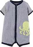 Carter's Baby Boys' 1-piece Appliqué Snap-Up Romper