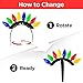 Windy City Novelties Christmas Light Bulb Headband for Ugly Christmas Xmas Party Kids & Adults