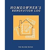 Homeowner's Renovation Log: This log book will help you manage your home renovation projects. Invest in the Homeowner's Renovation Log today and take charge of your projects like a seasoned pro.