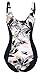 BAWDY Plus Size Swimsuit Women's Sexy 1 Piece Monokini Swimwear,H12849,2XL