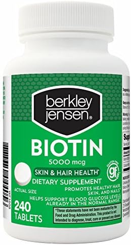 Product of Berkley Jensen Biotin 5000 mg, 240 ct. - [Bulk Savings]