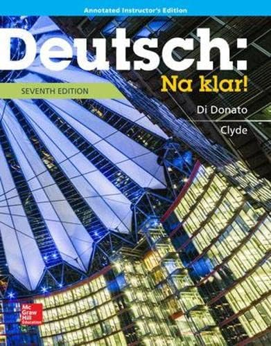 Amazon.com: Deutsch: Na klar! An Introductory German Course