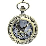 HG Antique Effect Watch Pendant Necklace