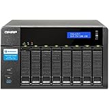Qnap TVS-871T-i7 8-Bay Thunderbolt 2 DAS/NAS/iSCSI IP-SAN Solution (TVS-871T-i7-16G-US)