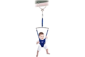 DiLiDiLi Baby Door Jumpers and Bouncers Exerciser with Door Clamp Adjustable Strap Baby Door Jumper for Baby Toddler Infant 6-24 Months Indoor Baby Door Jumper