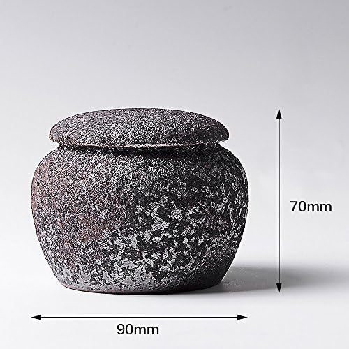 Handmade Chinese Kung fu Tea tea Pottery canister