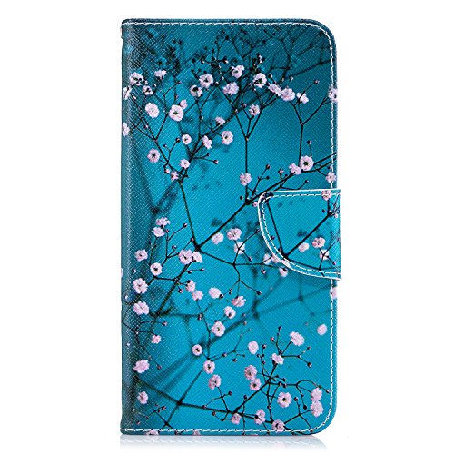 [iPhone Xs Max] Case, Lomogo Leather Wallet Case with Kickstand Card Holder Shockproof Flip Case Cover for Apple iPhone Xs Max - LOBFE12928#8