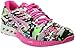 ASICS Women's Fuzex Running Shoe, White/Pink Glow/Soothing Sea, 8 M US