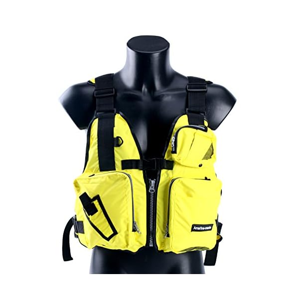 Amairne-made-Boat-Buoyancy-Aid-Sailing-Kayak-Fishing-Life-Jacket-Vest-D13-Yellow