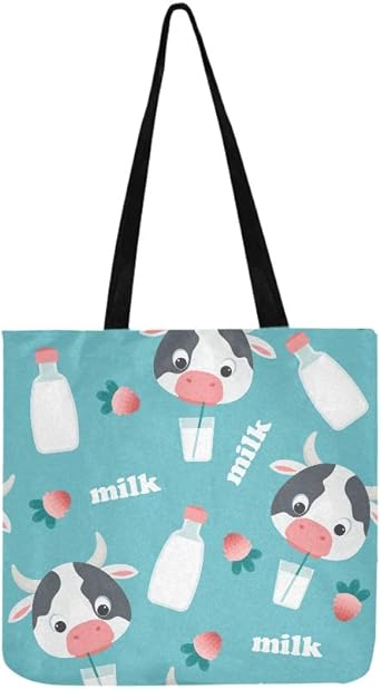 Bolsas de supermercado reutilizables Lavable Retro Cute Leopard Spot