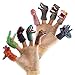 LITTLE SIENA 10pcs Realistic Dinosaur Finger Puppets Role Playing Toys Party Supplies Birthday Gift for Kids and Adults Great Party Favors