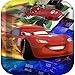 Cars Lightning McQueen Party Supply Bundle - Serves 16 Guests - With Plates, Napkins, Table Cover, Happy Birthday Banner
