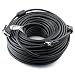 DTECH 100 Feet VGA Cable Male to Male for Computer Monitor 1080p High Resolution (30 Meter, Black)