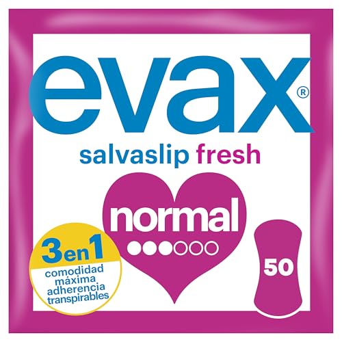 Salvaslip Normal, 50 unidades, Protección, Comodidad y Sistema No Olor