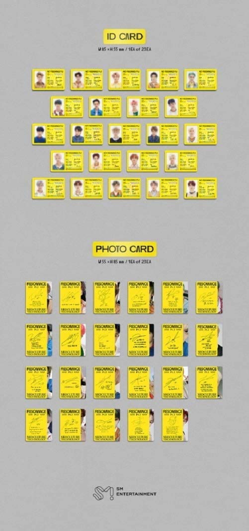 Nct Nct Resonance Pt 2 Departure Cover Incl Cd Sticker Id Card Photocard Folding Poster On Pack Extra Photocards Amazon Com Music