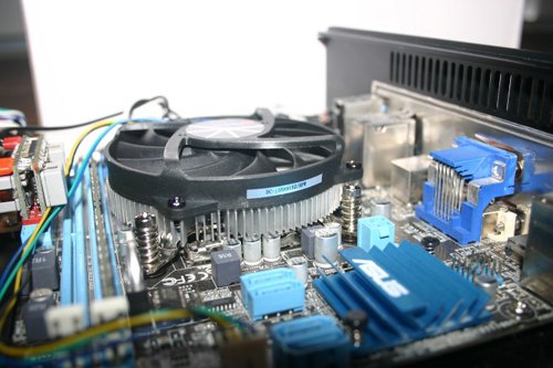 Titan DC-155A915Z/RPW 95mm Z-AXIS Low Profile CPU Cooler for Intel LGA 1155 / 1156