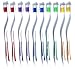 Cotton Fly Toothbrushes Classic Medium Soft Individually Wrapped (100)