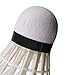 Senston Good Durability of White Duck Feather Shuttlecocks for Badminton Ball Game Sport(12PCS)
