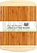 Utopia Kitchen Bamboo Cutting Board for Kitchen 17 x 12 Inches Bamboo Cutting Board for Chicken Meat and Vegetables with Juice Groovee