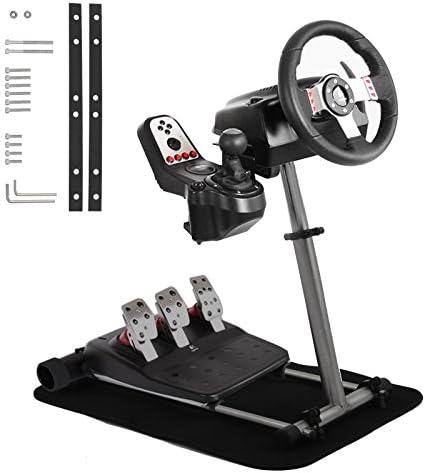 Superland Racing Simulator Seat Wheel Stand Pro Stand for Logitech G29/G920 & G25/G27 Racing Wheel 360°Stepless Adjustable Wheel Stand without Wheel and Pedals(G29/G920 & G25/G27)