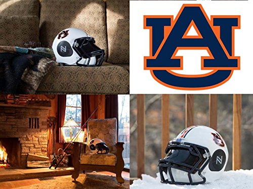 Nima Athletics NCAA Football Auburn Tigers Wireless Bluetooth Speaker. Officially Licensed Portable Helmet Speaker by NCAA College Football - Small