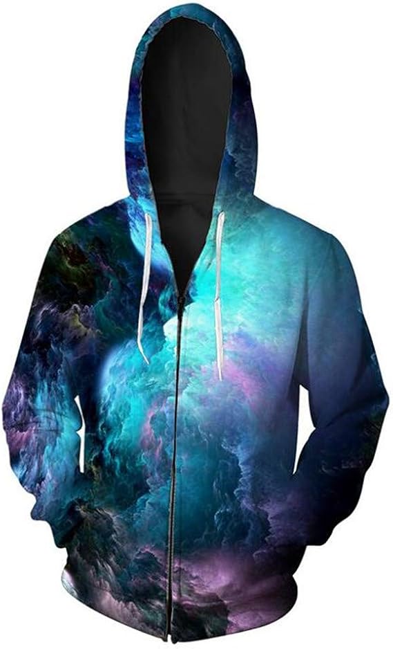 Amazon Co Jp コズミックツリー Cosmic Tree 宇宙 コスモ 幾何学 柄 Zip付き チャック ジップ パーカー ユニセックス フリーサイズ Free 男女兼用 メンズ レディス 長袖 アウター シャツ オールシーズン 576 服 ファッション小物