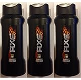 AXE Dual, Shampoo + Conditioner, Travel Size 3 Fl Oz - (Pack of 3)