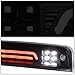 For 09-17 Dodge RAM Truck 3D LED Bar 3rd Third Tail Brake Light Rear Cargo Lamp (Black/Smoked)